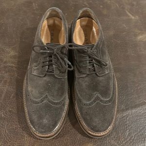 Trask water resident suede wingtips